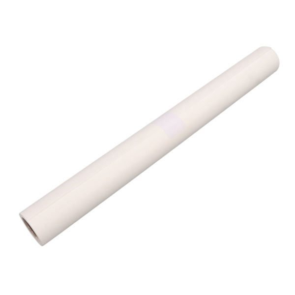 18 tommer 44 cm bred kalkerpapirrull Hvit Høy gjennomsiktighet gjennomsiktig blekkabsorpsjonsmønster Papir for søm Tegning 23 m / 75,5 fot