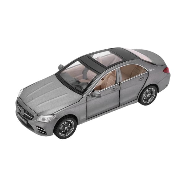 【NX】1/32 Legering Trykstøbt Modelbiler Træk Tilbage Legetøjsbil med Lyd og Lys til Drenge og Piger Gave Grå
