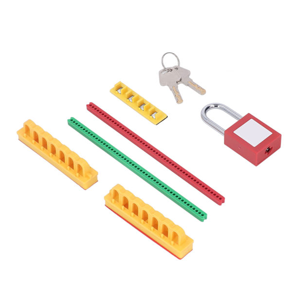 Breaker Lockout Blocker Kit Kretsbrytare Lockout Device Säkerhet Elektrisk lockout för industriella kemiska fordon