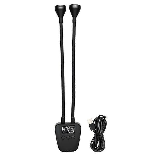 JJC LED Macro Arm Light Makrofotograferingsbelysning för DSLR Black
