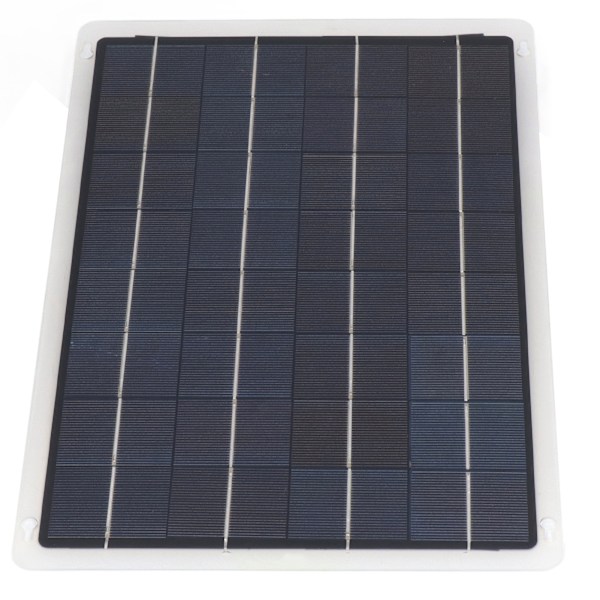 12V Solbatterilader Indbygget MPPT Ladningsstyring IP67 Vandafvisende Solpanel Vedligeholdelse 20W