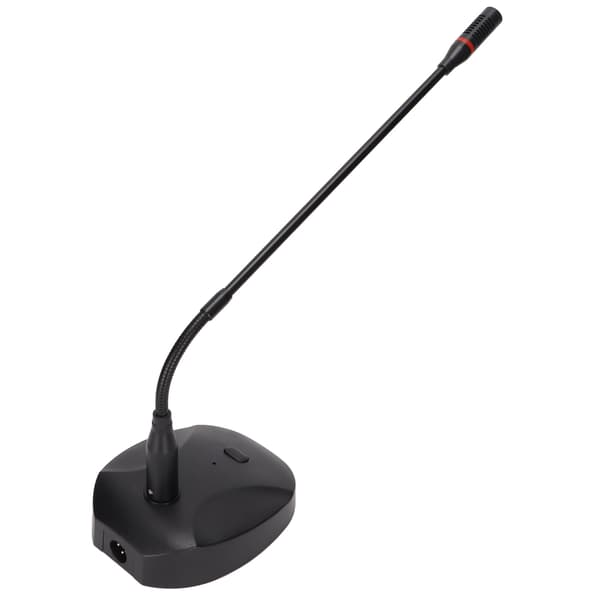 Gooseneck-mikrofon til skrivebord med XLR til 6,35 mm kabel til konference og webcast