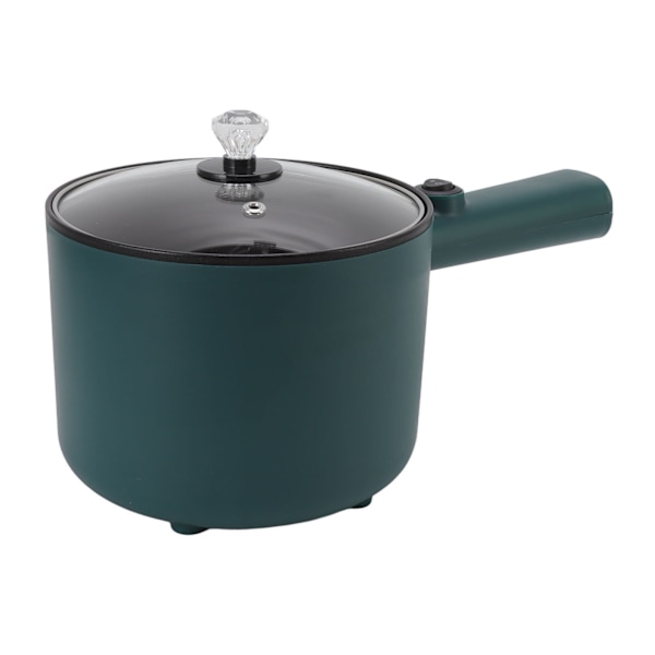 Elektrisk Gryde 1,8 L Non-Stick Madklasse 2 Temperaturindstillinger 6 Funktioner Længt Håndtag Elektrisk Komfur til Hjemmelavet Mad UK Stik 220V