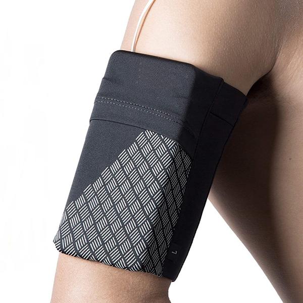 Mobiltelefon Armband Löptelefonhållare Elastisk telefonrem Armband för utomhusträning Träning Löpning Gå Vandring Cykling