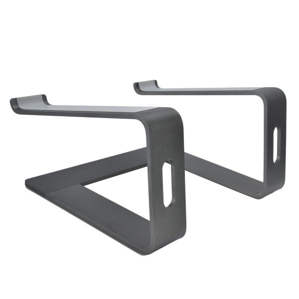 Bærbar computerstand i aluminiumslegering Bærbar computerstand Riser Desktop Metalbase Køleholder Space Grey
