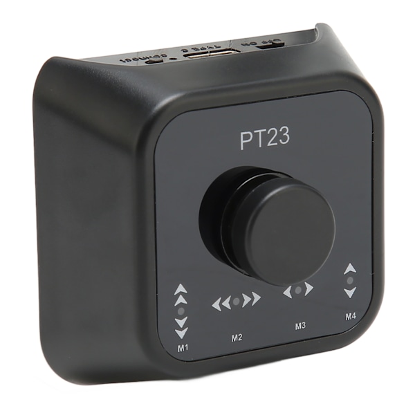 Bluetooth Sidevender Pedal Opladeligt Trådløs Multimediakontrol Nøgleafbryder til Computertelefon Sort