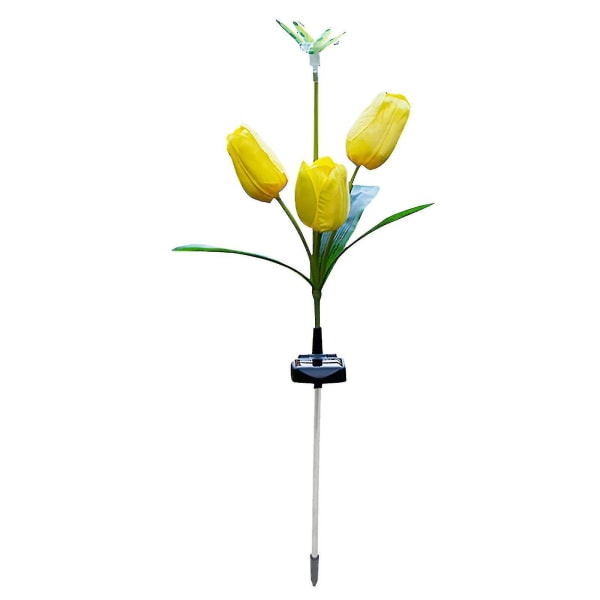 4led Tulip/ Flower / Solar Tulip/ Led En Lawn