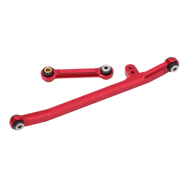 RC Styrearm i Aluminium Legering Udskiftning Stabil RC Tilbehør til Axial SCX24 90081 AXI00001 AXI00002 1/24 RC Bil Rød