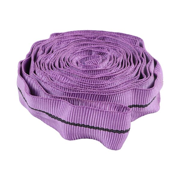 Lyftsele Lyft Webbing 1T Polyester Riggband Lila för transport