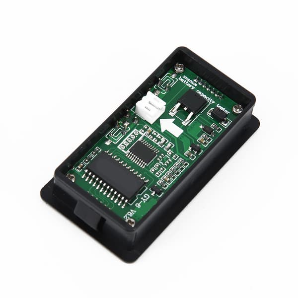 【NX】Multifunktionell batterikapacitetstestare Digital display Voltmeter med LCD-display bakgrundsbelyst