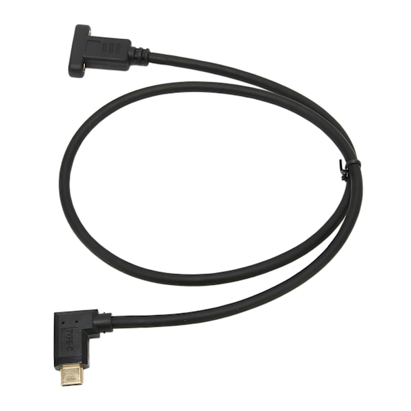 Type-C uros-uros-jatkojohto 0,6 metriä 10 Gbps Vakaa tiedonsiirto Nopea lataus Type-C uros-uros-sovitin