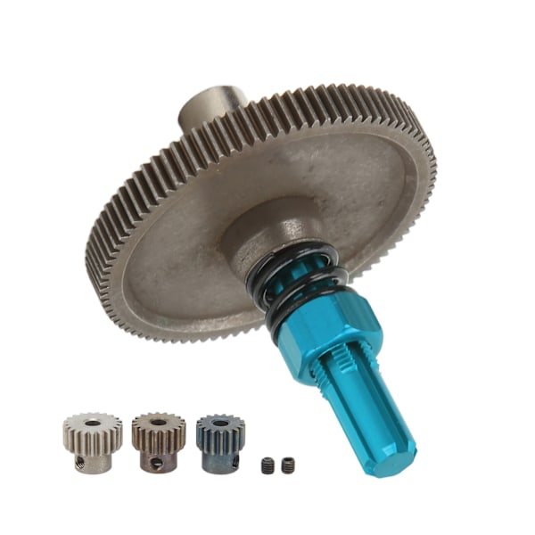 91T Slipper Gear Set Differentiaalin Parannusosat Metallivaihteet Arrma Senton 1/10 RC-autoille Sininen