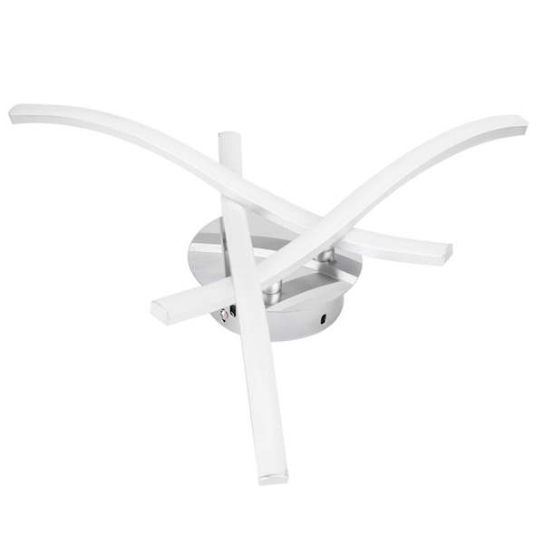 18W 105LED kattovalaisin Aaltoileva kattovalaisin olohuoneeseen makuuhuoneeseen Keittiö sisustus AC85-265V Lämmin valo