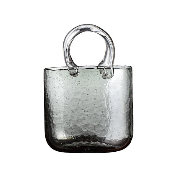 Glasvas Transparent Handkorg Vardagsrum Blomsterarrangemang Creative Bag Fish Tank