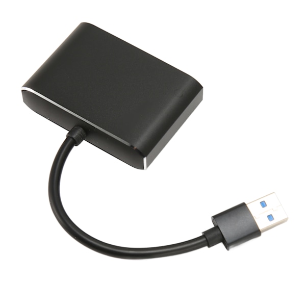 USB 3.0 till Dual HD Multimedia Interface Adapter 1920x1080P 5Gbps USB C Splitter 2 skärmar Utökad skärm för bärbar dator