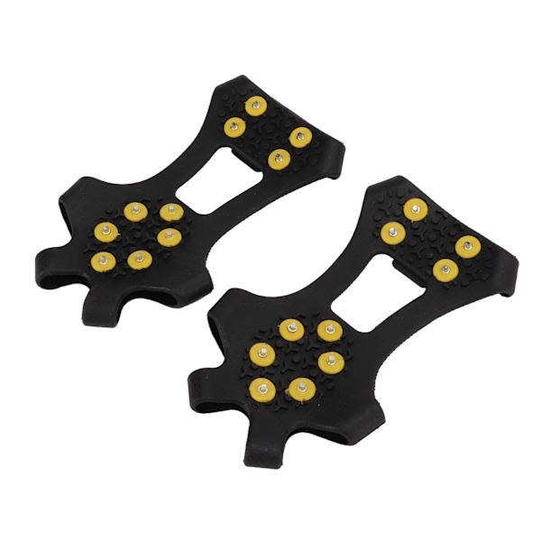 1 pari 10 piikkiä Anti-liukastuminen Lumi Jääkiipeily Kengän Piikit Grip Crampons Kengät Suojat (31‑36)