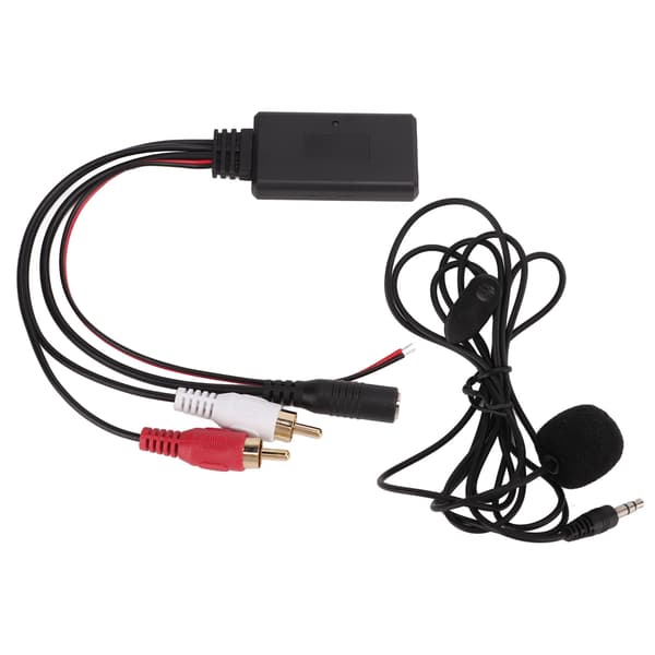 Bil Bluetooth 5.0 Trådløs Modul 1.5m Kabel Håndfri Mikrofon til Clarion 2RCA Lydport