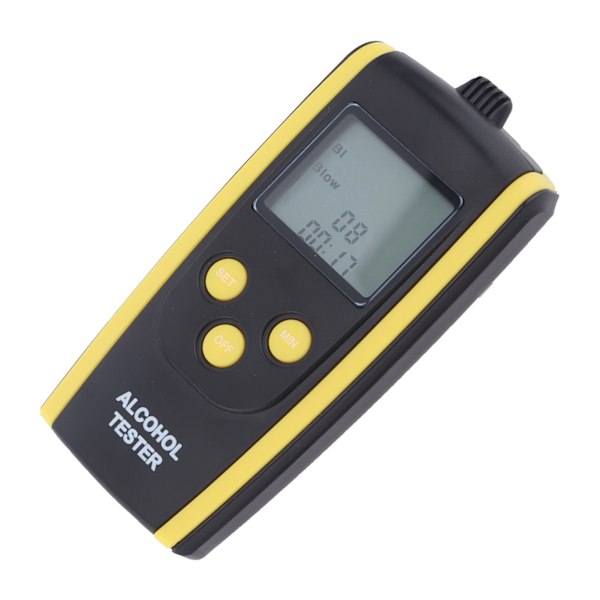 Breathalyzer Bärbar Laddningsbar Luftblåsande Alkoholtestare Beröringsfri Hög noggrannhet för säker bilkörning
