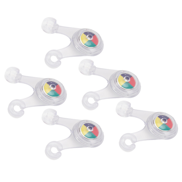 5 Styck Camping Säkerhet LED Signalljus Tält Baldakin Dekorativ Ambient LED Varningsljus Lampa Färgrik