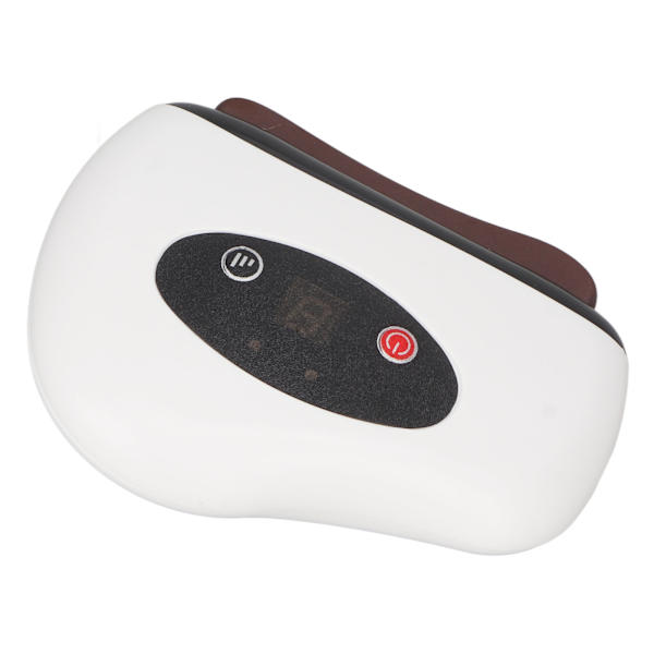 Elektrisk Gua Sha-skraber med 9 vibrationsniveauer Hot Compress Skin Gua Sha Massager til ansigt Hals Ryg Hvid