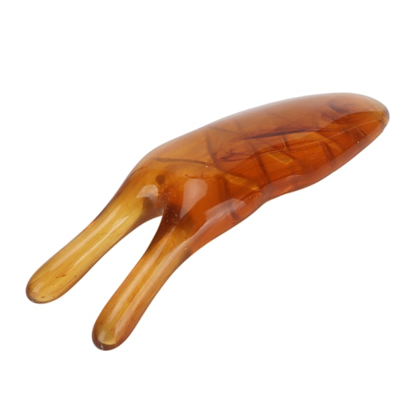 Nose Massager Harts Ansiktsbehandling Longicorn Lyftklämmor Roman Nose Up Scraper Bar Smärtfri bantning för kvinnor Succinitfärg