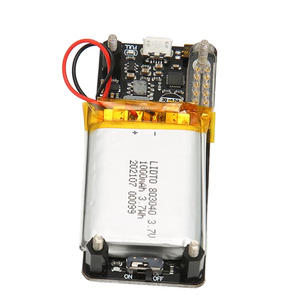 V1.2 UPS Power HAT Board 1000mAh Batteri 400mA Laddström UPS Lite V1.2 UPS HAT Board Kompatibel med Raspberry Pi Zero