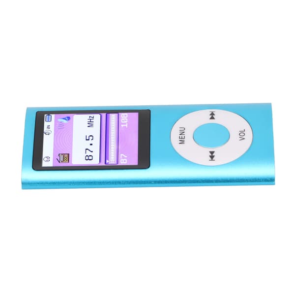 MP3-afspiller 1,8 tommer farveskærm Multifunktionel bærbar MP3-musikafspiller Blå