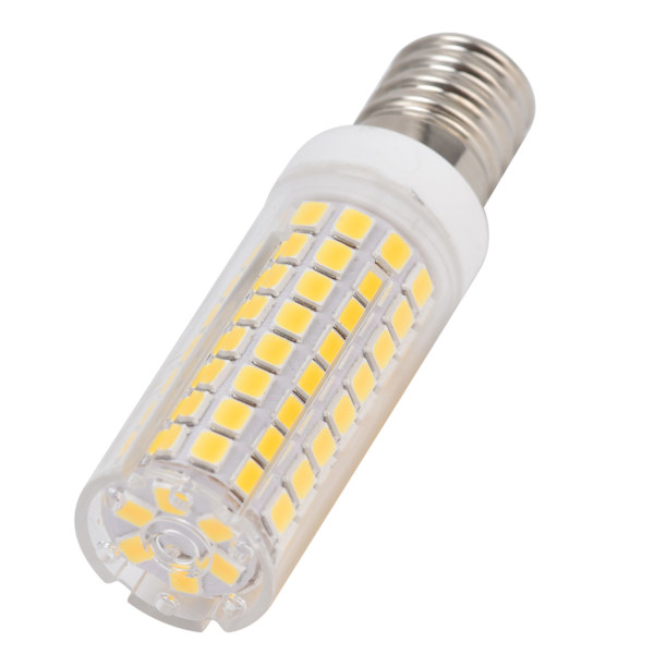 E14 Maispære 1000LM 102LED Dimbar Glødepære Ingen Flimmer for Lysekrone Bordlampe 110V 10W Varmt Hvit