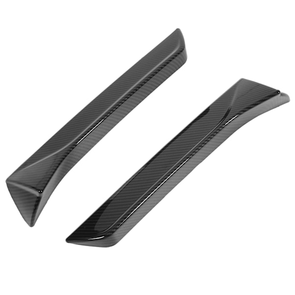 2 KPL Takalasin sivujakaja Siipi Ulkoasuverhoilu Vasen Oikea Korvaus SEAT LEON 5F FR Mk3 MK3.5 2013-2021 Hiilikuitutyyli