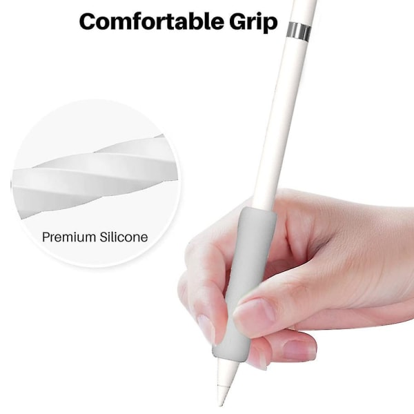 3 stk Designs Premium Silikone Ergonomisk Grip Holder, Dobbeltsidet Combination 3