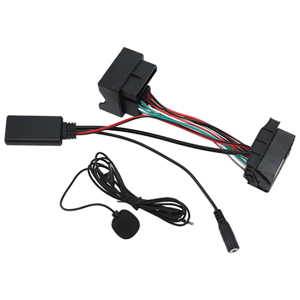 Bluetooth 5.0 AUX IN lydkabeladapter med mikrofonutbytte for Citroen C2 C3 C4 C5 C6 C8