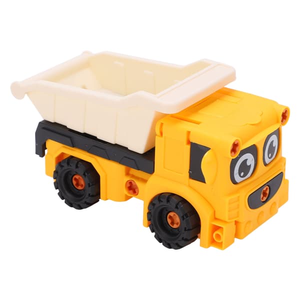 Teknisk robotbil med fri montering, DIY, 2 former, transformasjon