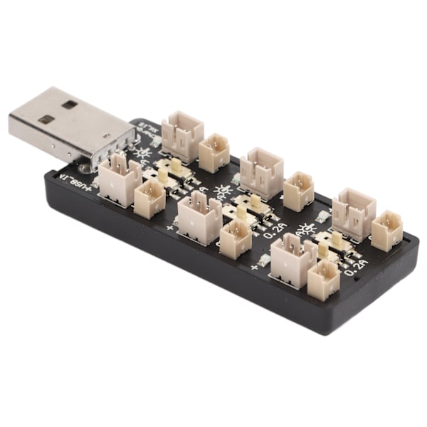 LiPo-batteri USB med 6 oberoende utgångar 3.7V/4.35V Smart laddningsverktyg för RC-modellleksak