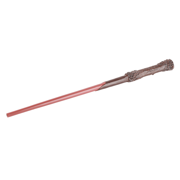 Flame Wizard Wand Utsøkt bærbar sklisikker Cosplay Wand Wizarding Stick for fester Halloween