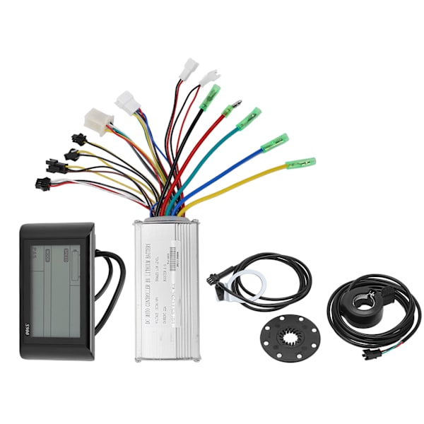 Sähköpyörän ohjauspaketti 22A Common Controller 36V 48V LCD S900 -paneelilla 500W moottorille