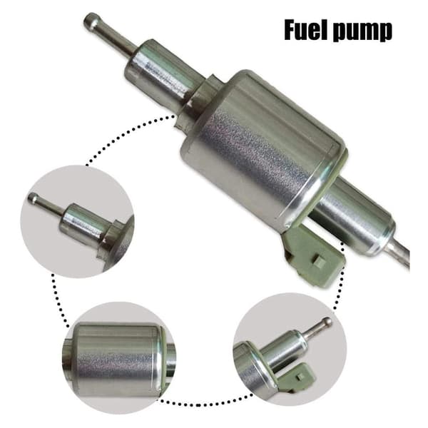 12V Bränslepump Diesel Extra värmepump Diesel Inline elektrisk bränslepump