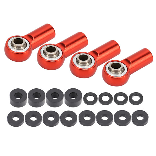 Länkstångsändkulled Aluminiumlegering Passar för HSP/RGT/Himoto/REDCAT 1/10 RC CarRed
