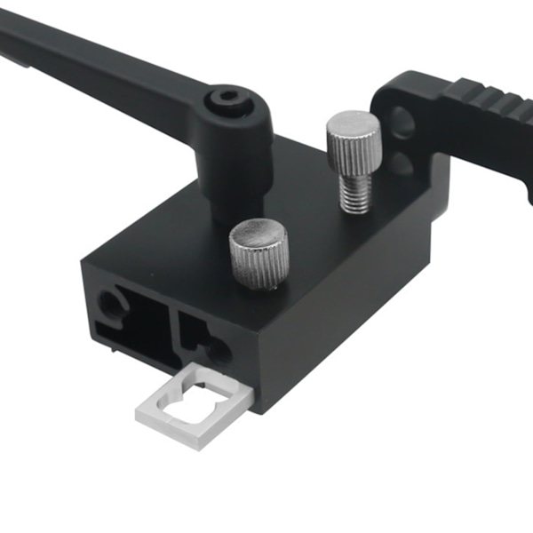 Staket Flip Stop 75 Typ T Spår Begränsning Enhet Aluminiumlegering Låsbar T Spår Locator
