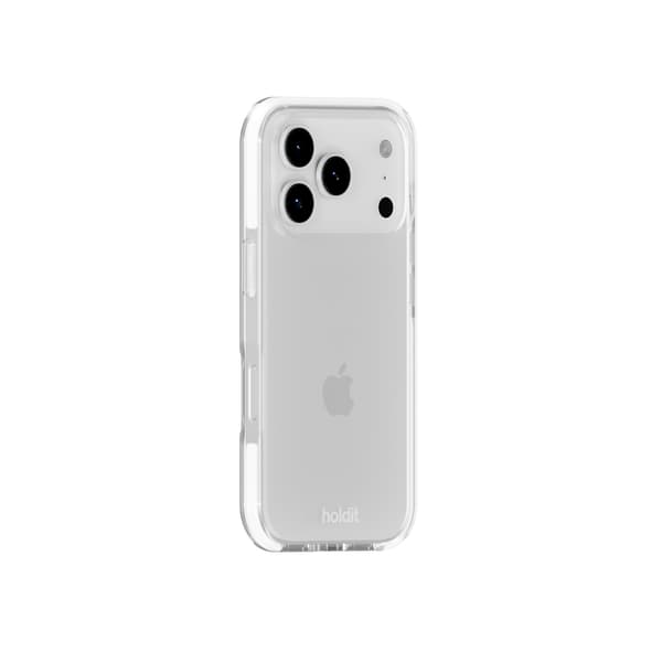 【NX】held Kompatibel med iPhone 17 Pro Max Mobilskal Seethru Vit 69