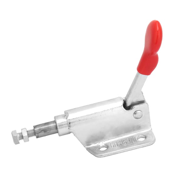 【NX】 Galvaniseret jern 10 mm rækkevidde Push/Pull Quick Release Toggle Clamp 60 kg Kapacitet
