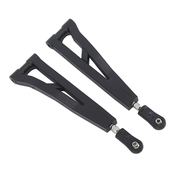 2 st RC Framövre Övre Upphängningsarm Plaststål Framövre Svängarm Tillbehör för ZD Racing 9021 08423 1/8 RC Bil Svart