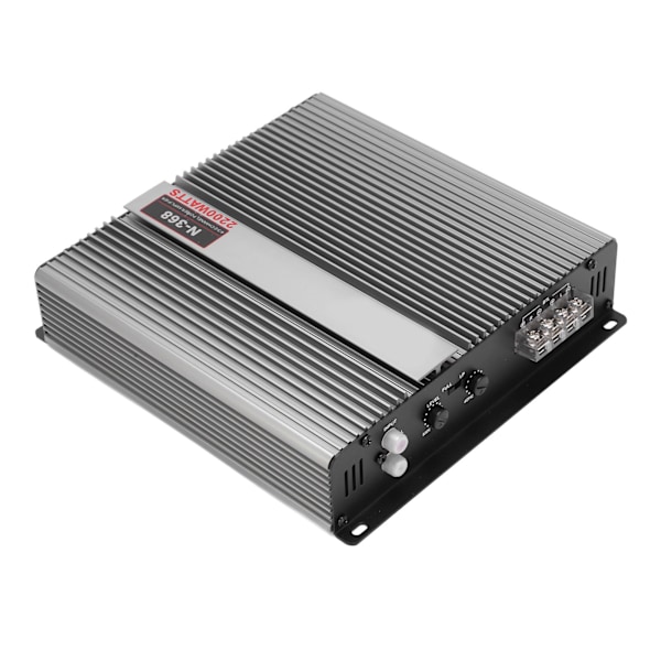 12V 2200W Sølv Universal Bilstereo Forstærker Audio Subwoofer Forstærker til Bil