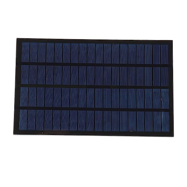 Bærbar 2,5W 18V polysilicium solcellepanel Solcelleladingmodul for elektriske apparater med lav effekt 194x120mm