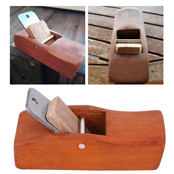 Trebearbeidingsplan Mini Flat Plane Kantklippning Plane Snekker Håndverktøy