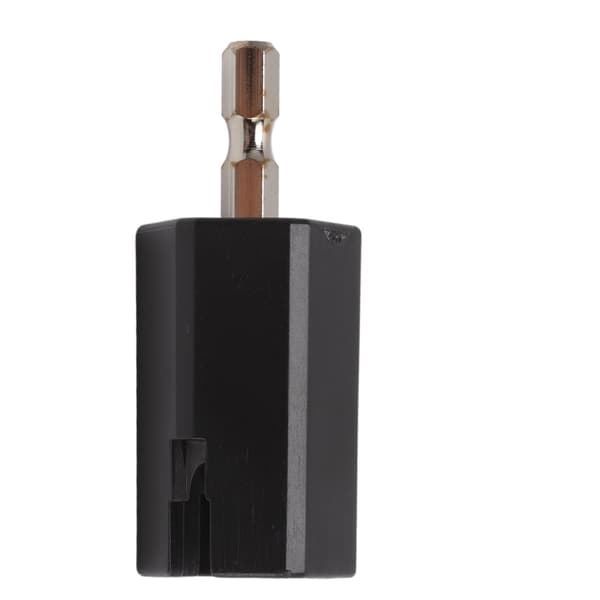 Guitar String Winder Professionell String Winder Tool Kompatibel med akustisk elgitarr bas Svart