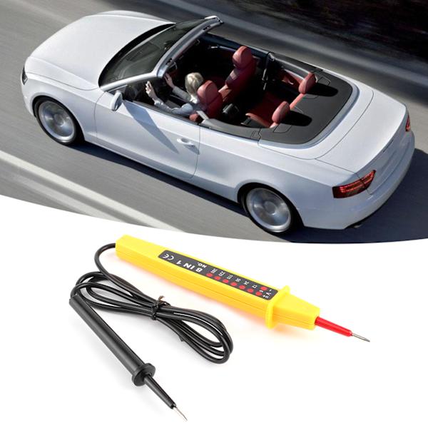 8 i 1 Spänningstestare AC DC 6-380V Multifunktionell bil elektrisk instrumenttestare detektor med indikator