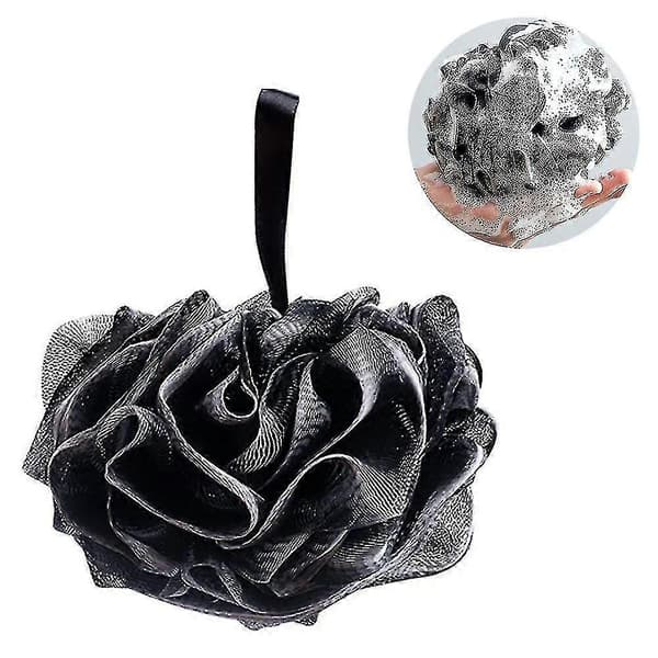 Badsvamp Dusch Loofahbollar Nätpuff Lättskummande Kroppsskrubb