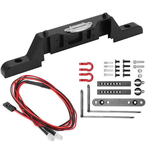 RC frontfanger metall antikollisjon bil frontgjerde med vinsjfeste for TRX4
