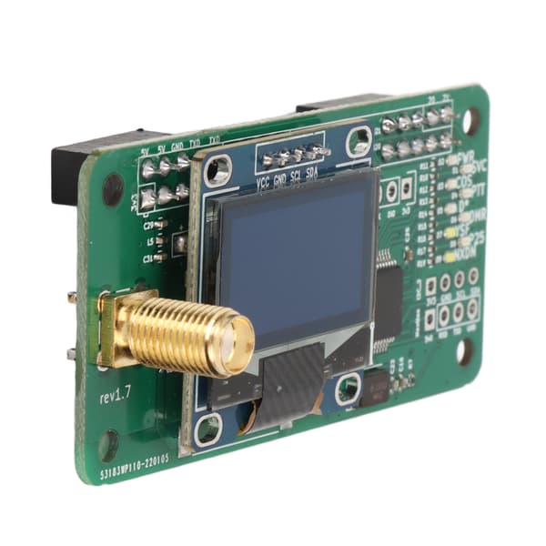 【NX】UHF VHF UV MMDVM Hotspot Module Kit SMA Interface LED Display Hotspot Board med antenne