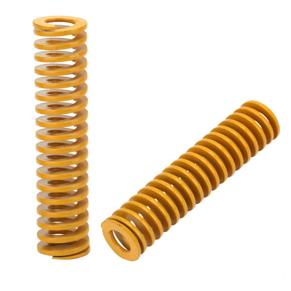 2st OD 12mm ID 6mm Extra lätt belastningsform Formfjäder Gul (TF12*80mm)